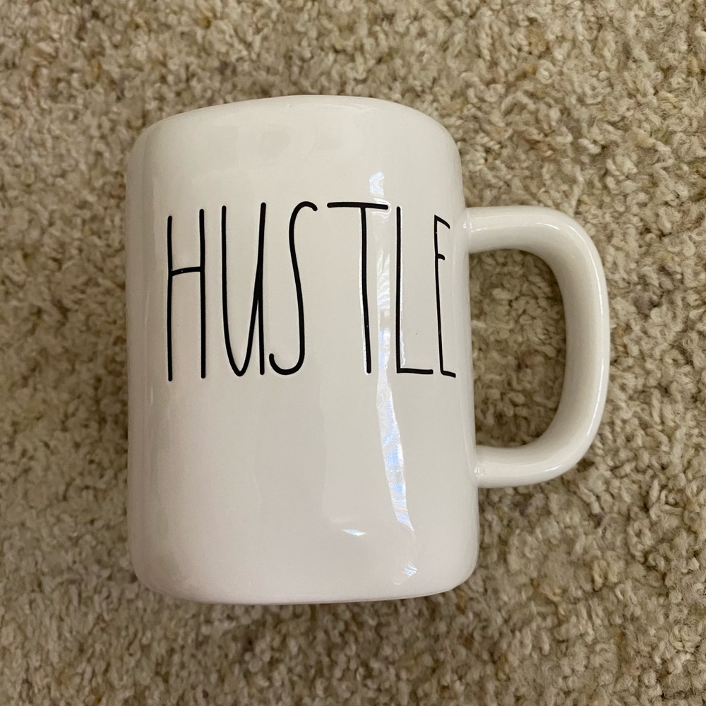HUSTLE Rae Dunn mug
